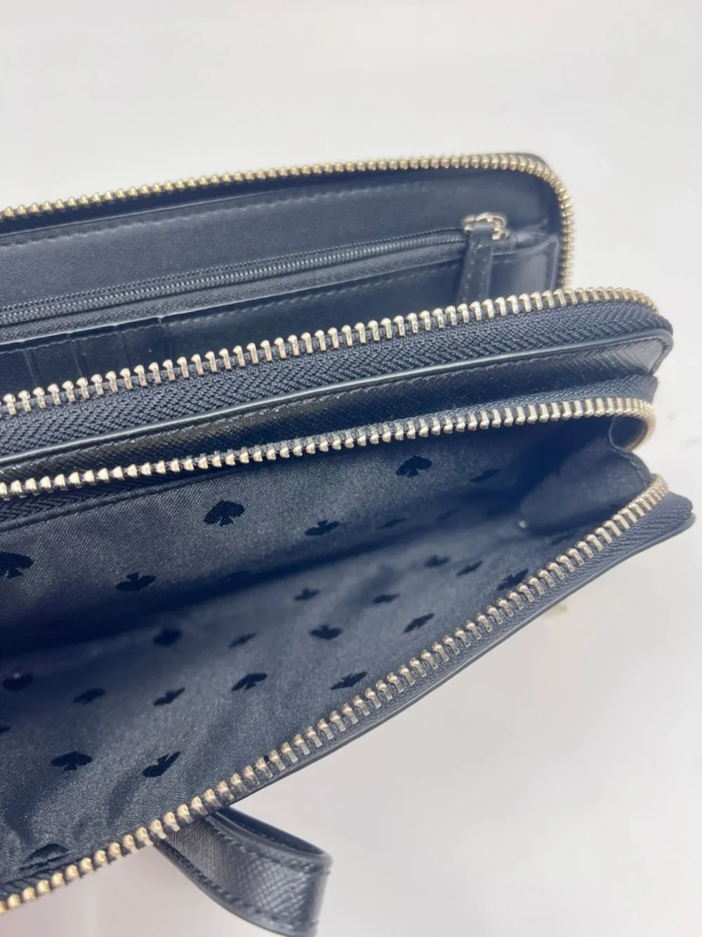 Kate Spade New York Staci Colorblock Double Zip Around Wristlet Wallet